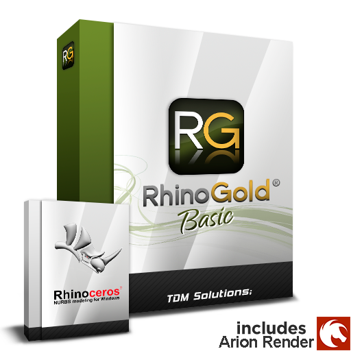 RhinoGold 6.6 Basic Commercial Licence (inc. Rhino 6)